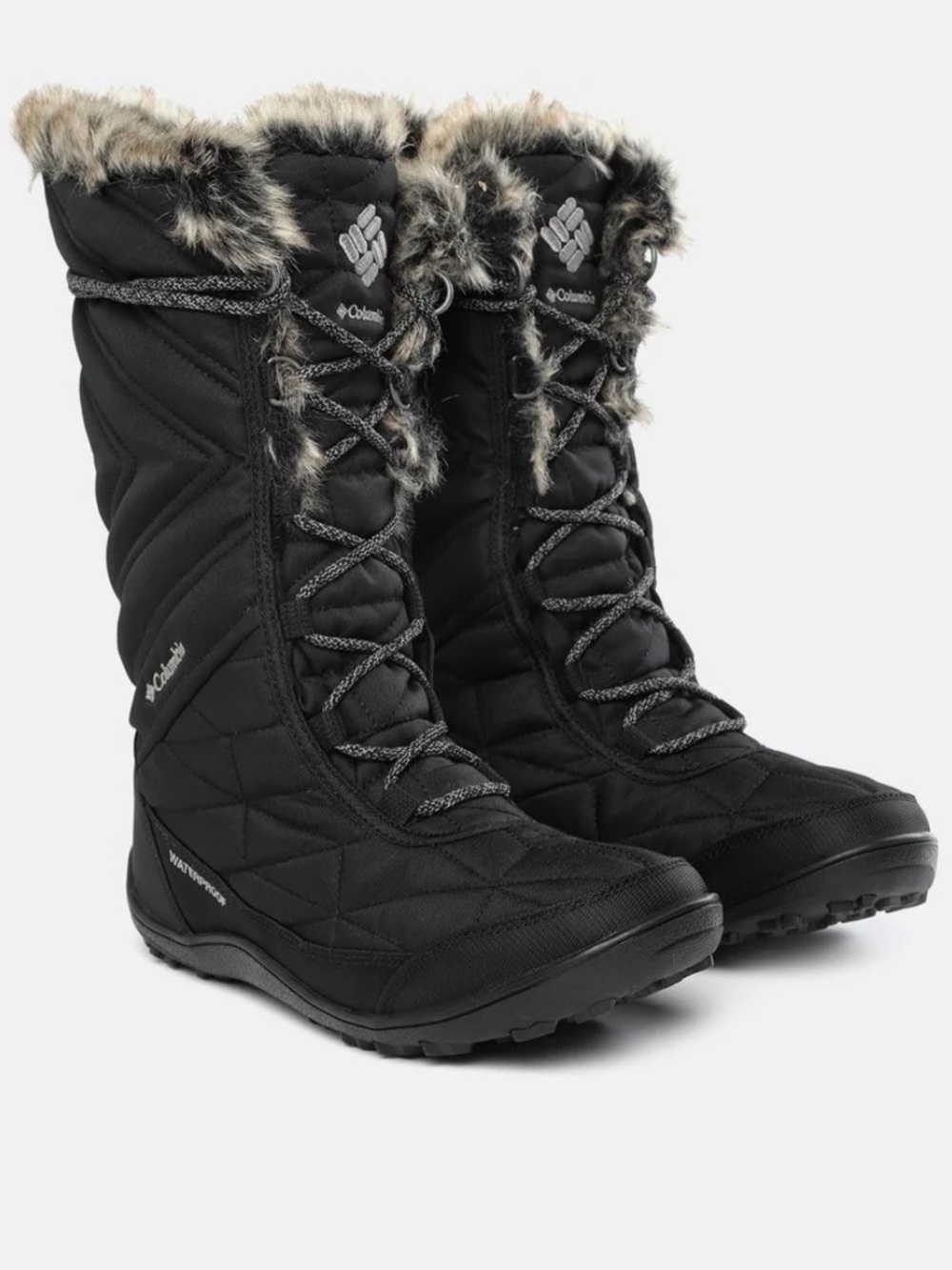 Columbia Women’s black Minx Mid III boots Size 8 Winter Warm Travel Waterproof